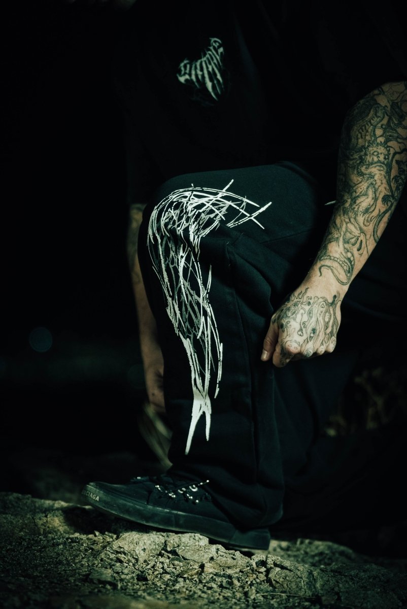 "REQUIEM" SWEATPANTS