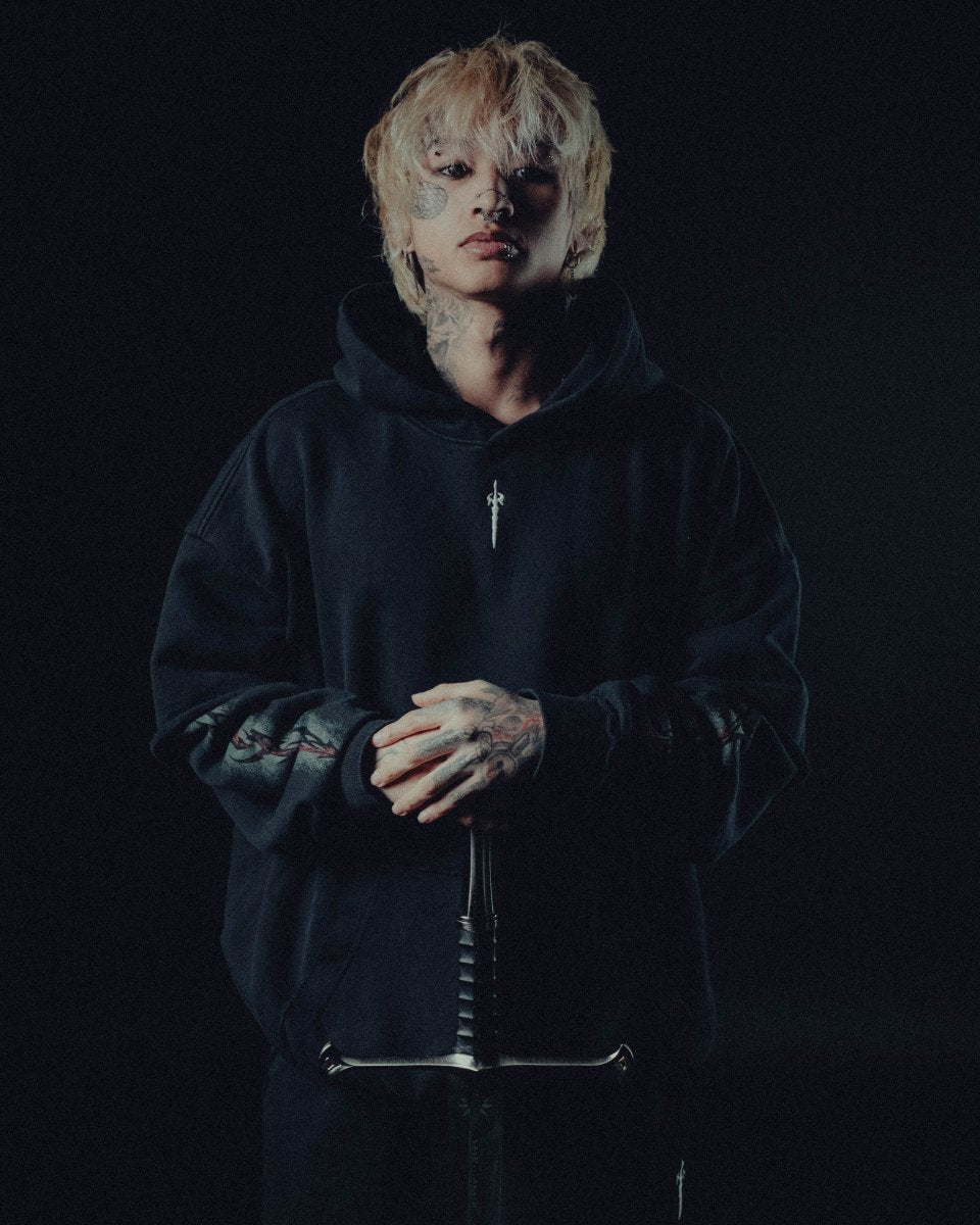 THORNBOUND "CUT SLEEVE" HOODIE