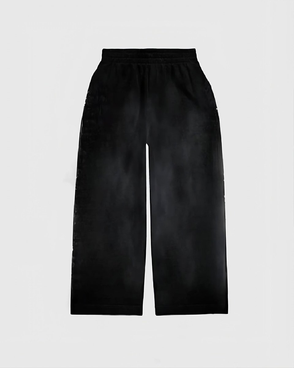 BLACK SHARD SWEATPANTS